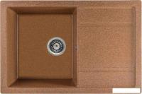 Кухонная мойка Saniteco Fama (терракот с сифоном)