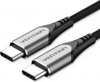 Кабель Vention TADHF USB 2 Type-C - USB 2 Type-C (1 м, черный)
