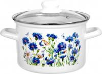 Кастрюля Лысьвенские эмали Васильки С-1612САП2/4ЭК