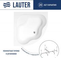 Ванна Lauter Majestica 140x140 21040140 (с каркасом)