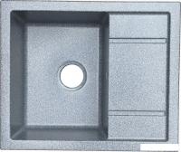 Кухонная мойка Saniteco Fortis (графит с сифоном)