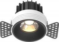 Точечный светильник Maytoni Round DL058-12W3K-TRS-B