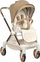 Коляска прогулочная «книга» Farfello Olivia (кварцевый песок)