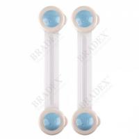 Блокиратор гибкий мебельный для безопасности детей, голубой (2 шт)