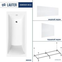Ванна Lauter Aurora 150x70 21010050 (с каркасом, лицевым и торцевым экранами)