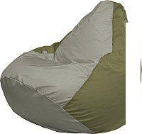 Кресло-мешок Flagman Груша Супер Мега 4XL Г5.1-341 (серый/оливковый)