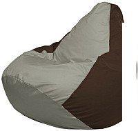 Кресло-мешок Flagman Груша Мини L Г0.1-340 (серый/коричневый)