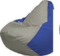 Кресло-мешок Flagman Груша Супер Мега 4XL Г5.1-345 (серый/синий)