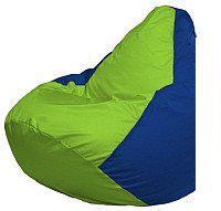 Кресло-мешок Flagman Груша Мини L Г0.1-159 (салатовый/синий)