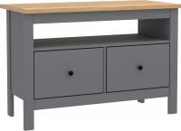 Тумба Mio Tesoro Сага 2 ящика 2.08.03.080.15 (серый/ясень)