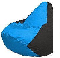 Кресло-мешок Flagman Груша Мини L Г0.1-267 (голубой/черный)