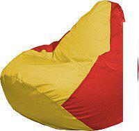 Кресло-мешок Flagman Груша Супер Мега 4XL Г5.1-260 (желтый/красный)