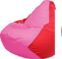 Кресло-мешок Flagman Груша Супер Мега 4XL Г5.1-199 (розовый/красный)