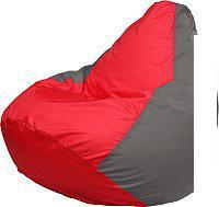 Кресло-мешок Flagman Груша Супер Мега 4XL Г5.1-173 (красный/серый)