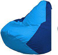 Кресло-мешок Flagman Груша Мини L Г0.1-273 (голубой/синий)