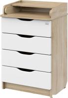 Детский комод Атон Сириус Wood 604 ПВХ (дуб сонома)