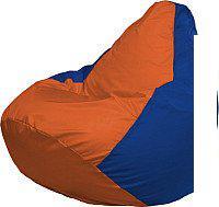 Кресло-мешок Flagman Груша Супер Мега 4XL Г5.1-213 (оранжевый/синий)