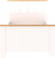 Кровать Mio Tesoro Сага 90x200 2.08.04.050.14 (белый/ясень)