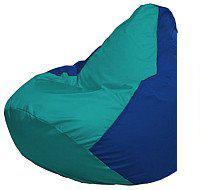 Кресло-мешок Flagman Груша Мини L Г0.1-291 (бирюзовый/синий)