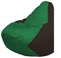 Кресло-мешок Flagman Груша Мини L Г0.1-242 (зеленый/коричневый)