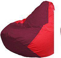 Кресло-мешок Flagman Груша Супер Мега 4XL Г5.1-308 (бордовый/красный)