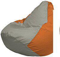 Кресло-мешок Flagman Груша Мини L Г0.1-342 (серый/оранжевый)