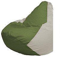 Кресло-мешок Flagman Груша Мини L Г0.1-231 (оливковый/белый)