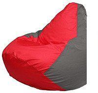 Кресло-мешок Flagman Груша Мини L Г0.1-173 (красный/серый)