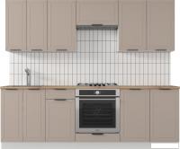 Готовая кухня Mio Tesoro Корнелия Ода-плюс 2.4 (капучино/дуб бунратти)