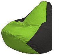 Кресло-мешок Flagman Груша Мини L Г0.1-153 (салатовый/черный)