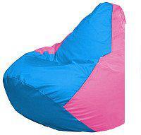 Кресло-мешок Flagman Груша Мини L Г0.1-277 (голубой/розовый)