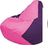 Кресло-мешок Flagman Груша Медиум XL Г1.1-191 (розовый/фиолетовый)