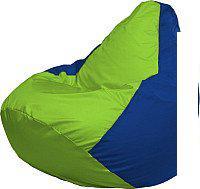 Кресло-мешок Flagman Груша Супер Мега 4XL Г5.1-159 (салатовый/синий)