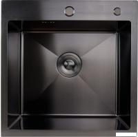 Кухонная мойка Berge 5050 premium Nano Black (черный)