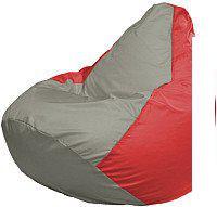 Кресло-мешок Flagman Груша Мини L Г0.1-332 (серый/красный)