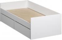 Кровать-тахта Mio Tesoro Сириус раздвижная 90x200 2.02.08.450.1 (белый)