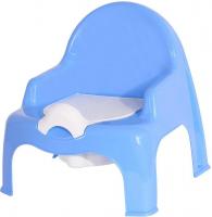 Детский горшок Эльфпласт EP023 (голубой/белый)