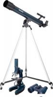 Детский микроскоп, телескоп, бинокль Levenhuk Discovery Scope 3 с книгой 77822
