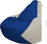 Кресло-мешок Flagman Груша Медиум XL Г1.1-125 (синий/белый)