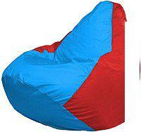 Кресло-мешок Flagman Груша Мини L Г0.1-279 (голубой/красный)