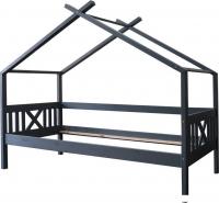 Кровать-тахта Диприз Juletta 90x200 Д.80039.2 (серый)