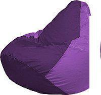 Кресло-мешок Flagman Груша Медиум XL Г1.1-71 (фиолетовый/сиреневый)