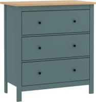 Комод Mio Tesoro Сага 2.08.02.020.16 (темно-бирюзовый/ясень)