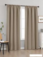 Комплект штор Mio Tesoro Блэкаут 300x260 (2шт, песочный)