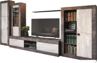 Горка КМК Мебель Лондон 0919 (оникс/бетон светлый)