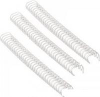 Металлическая пружина для переплета Starbind A4 12.7 мм, 3:1, 100 шт (белый)