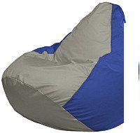 Кресло-мешок Flagman Груша Мини L Г0.1-345 (серый/синий)