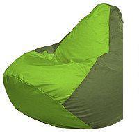 Кресло-мешок Flagman Груша Мини L Г0.1-164 (салатовый/оливковый)