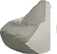 Кресло-мешок Flagman Груша Супер Мега 4XL Г5.1-334 (серый/белый)