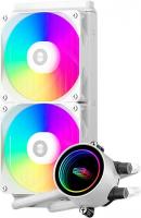 Система жидкостного охлаждения для процессора PCCooler DA240 ARGB (белый)
